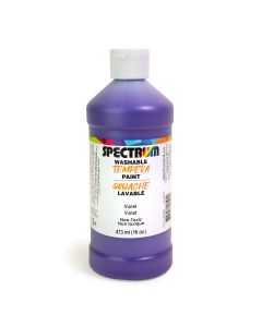 Spectrum Washable Tempera Paint - 473 mL (16 oz) - Violet