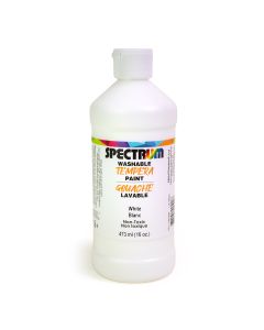 Gouache lavable Spectrum, 473 ml (16 oz) - Blanc