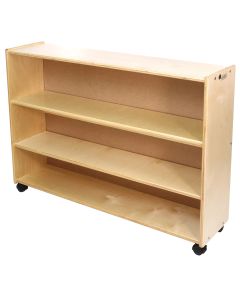 Module de rangement aux tablettes ajustables: Haut, étroit