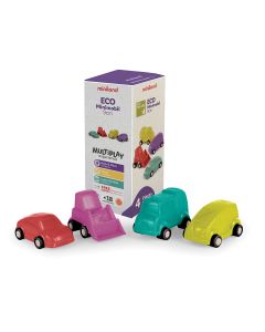 Minimobiles ECO de 9 cm - Ensemble de 4