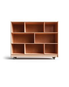 Étagère de la collection MontShelf de Fern Kids de 91,4 cm x 121,9 cm - 8 compartiments et fond en bois
