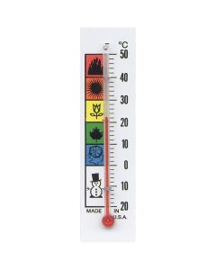 Primary Colour-Coded Celsius Thermometer