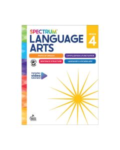 Carson Dellosa Spectrum&reg; Language Arts Workbook - Grade 4