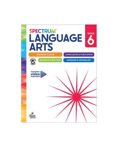 Carson Dellosa Spectrum&reg; Language Arts Workbook - Grade 6