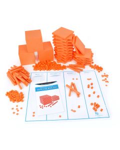 Ensemble de base 10 Spectrum pour un groupe - 728 pièces orange et opaques (Français)