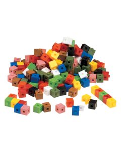 Interlocking Linking 1 cm Cubes - Set of 100