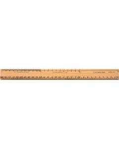 Ensemble de 30 règles en bois avec bordure unie pour la classe