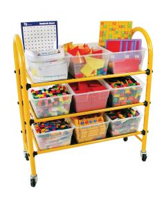 Spectrum Medium Compact Mobile Math Cart & Kits