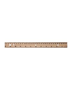 Ensemble de 30 règles en bois à échelle double pour la classe