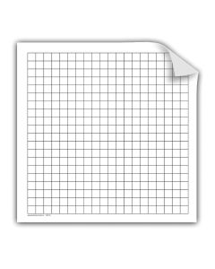 Dry-Erase Easy Cling Graph - 20 x 20 Grid