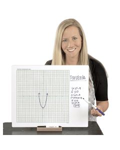 Tableau effaçable à sec Nasco pour démonstration de l'enseignant sur les coordonnées - 18½'' x 15''