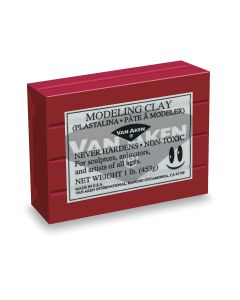 Van Aken® Plastalina™ - 453 g (1 lb) Package - Red