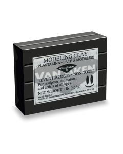 Van Aken&reg; Plastalina&trade; - 453 g (1 lb) Package - Black