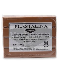 Van Aken® Plastalina™ - 453 g (1 lb) Package - Brown