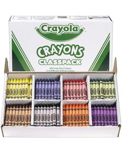 400 crayons de cire Crayola® pour la classe - Grand format
