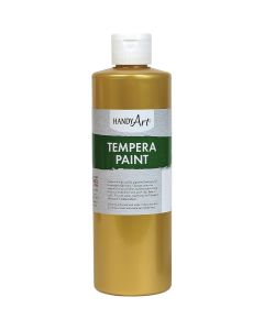 Gouache Handy Art®, 473 ml (16 oz) - Couleur métallique - Or