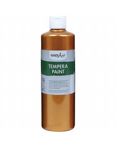 Gouache Handy Art®, 473 ml (16 oz) - Couleur métallique - Trésor doré
