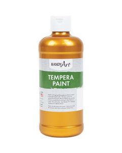 Gouache Handy Art®, 473 ml (16 oz) - Couleur métallique - Trésor doré