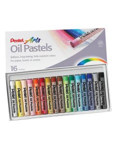 Pentel&reg; Oil Pastels - Set of 16