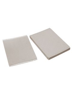 Métiers à tisser à large encoche, en carton gris, 24¾ cm x 33 cm (9¾" x 13") - Paquets de 12