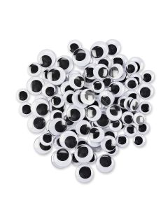 Paste-On Jumbo Wiggle Eye Assortment - Pack of 100