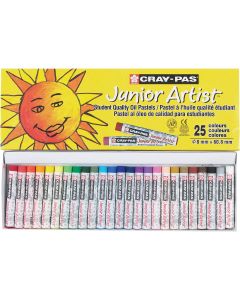 Pastels à l'huile Cray-Pas® Junior Artist™ Sakura - Boîte de 25