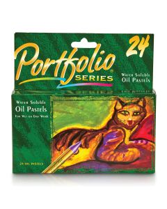 Portfolio Series Water-Soluble Oil Pastels - Set of 24