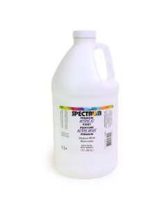 Peinture acrylique Spectrum, 1,9 L (64 oz), de qualité supérieure - Blanc cassé