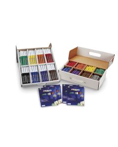 Assortiment à colorier PRANG&reg; pour la classe