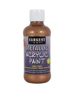 Peinture acrylique métallisée Sargent Art&reg; - 237 ml (8 oz) - Bronze