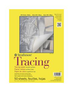 Strathmore&reg; 300 Series Tracing Paper Pad - 50 - 9" x 12" Sheets - 25 lb.