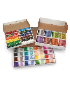 Assortiment Crayola® pour la classe - Crayons de cire, de couleur et feutres