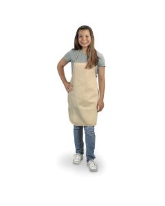 Natural Canvas Adult Aprons - Package of 6
