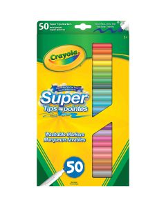 Crayola&reg; Washable Super Tips - Set of 50