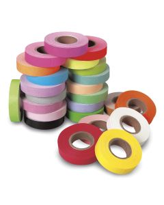 Coloured Tape - Set of 24, 1/2" x 500" Rolls