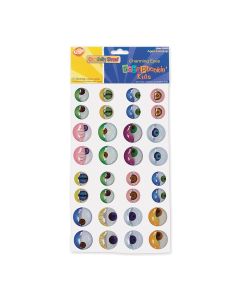 Peel & Stick Wiggle Eyes - Pack of 64