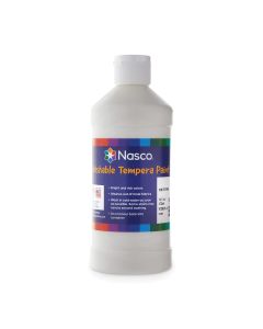 Gouache lavable économique Nasco, 473 ml (16 oz) - Blanc