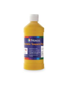 Nasco® Economy Washable Tempera Paint - 473 mL (16 oz) - Yellow