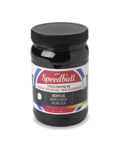 Encre acrylique indélébile Speedball® pour sérigraphie - 946 ml (32 oz) - Noir