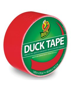 Duck&reg; Brand Duct Tape, 1-7/8" x 20 yards, Red