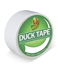 Duck&reg; Brand Duct Tape, 1-7/8" x 20 yards, White