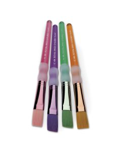 Royal Brush&reg; Big Kid's Choice Chubby Brushes - Flats - Set of 4