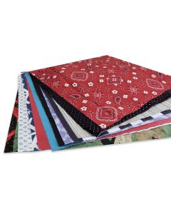 Fabric Squares - Pkg. of 36, 12" x 12"