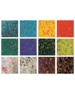 12 pots de glaçure cristalline Mayco® Jungle Gems™, 473 ml (16 oz) - Assortiment #1