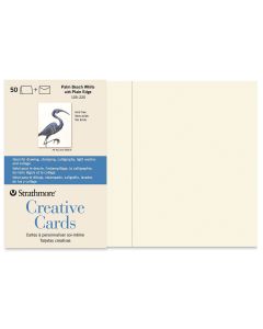 Paquet de 50 cartes créatives Strathmore® - 13 cm x 17,5 cm (5" x 6 ")