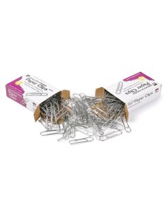 Boîte de 100 trombones #3 en fil plié - Petit (7/8")