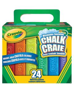 Crayola&reg; Washable Sidewalk Chalk - Set of 24