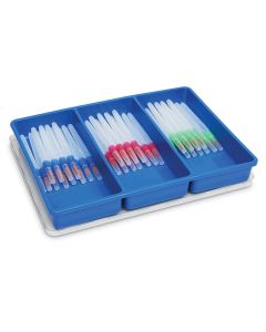 Ensemble de 36 pinceaux pinceaux à réservoir d’eau Royal Brush® AquaFlo™ à manche court, avec support