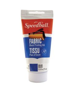Tube d’encre pour sérigraphie sur tissu Speedball®, 74 ml (2,5 oz) - Bleu