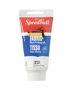 Tube d’encre pour sérigraphie sur tissu Speedball®, 74 ml (2,5 oz) - Blanc